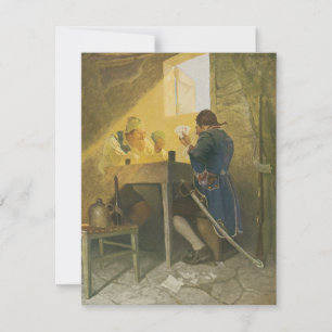 Bei den Karten in Clunys Käfig von NC Wyeth