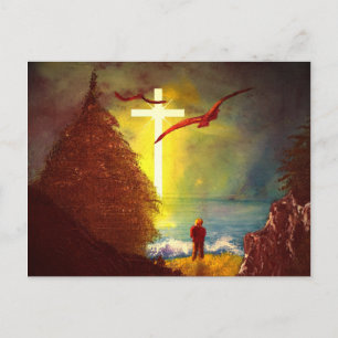 Bei der Cross Postcard Postkarte