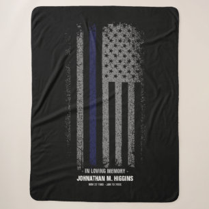 Bei der Liebhaber der Gedächtnispolizei dünne blau Sherpadecke