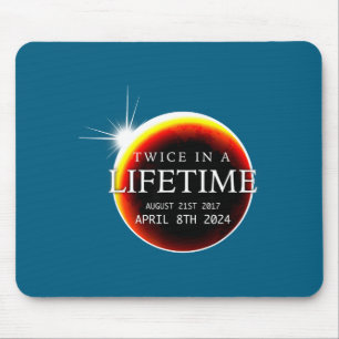 Bei einer Sonnenfinsternis 04 08 24 Mousepad