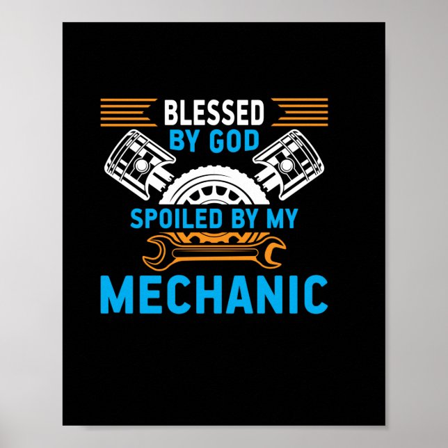 Bei Gott Bei Mechaniker Poster (Vorne)