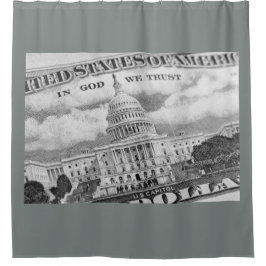 BEI GOTT VERTRAUEN WIR 2 DUSCHVORHANG