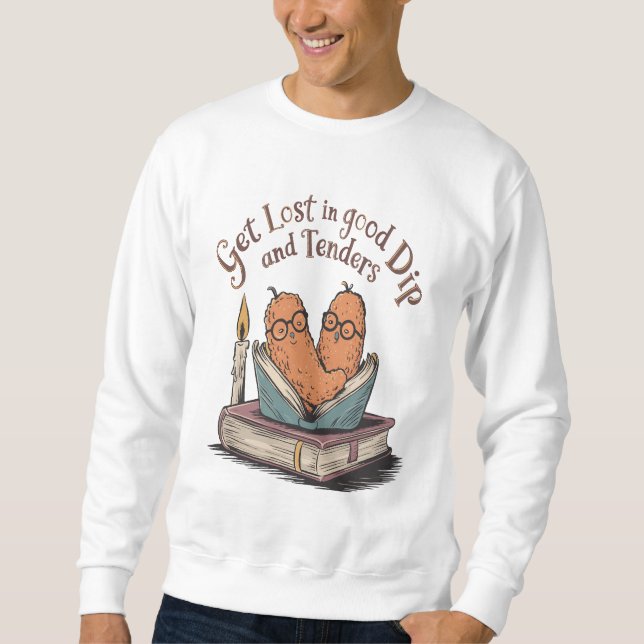 Bei guter Gelegenheit verlieren: Hühnerangebote bu Sweatshirt (Vorderseite)