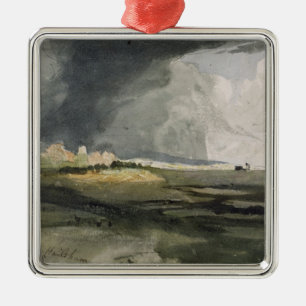 Bei Hailsham Sussex: Ein nähernder Sturm, 1821 Ornament Aus Metall