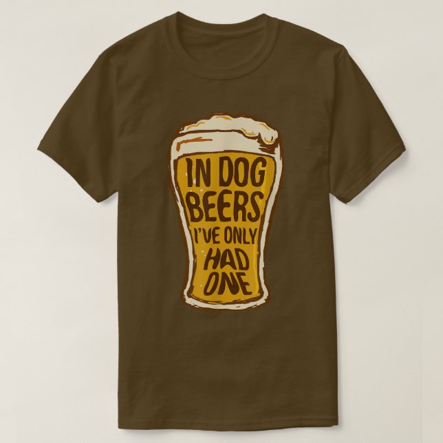 Bei Hundbienen hatte ich nur ein lustiges T-Shirt  (Design vorne)