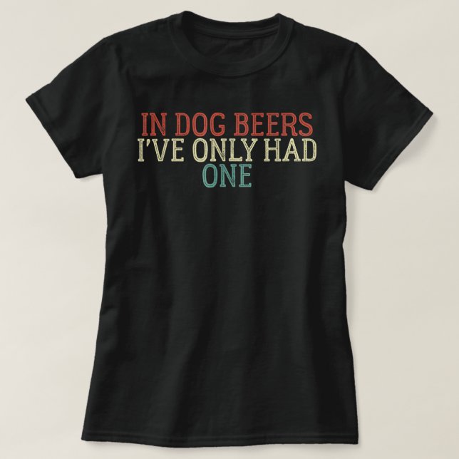 Bei Hundbienen hatte ich nur einen T - Shirt (Design vorne)