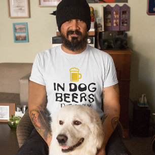 Bei Hundbier hatte ich nur einen. T-Shirt