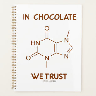 Bei Schokolade vertrauen wir auf Theobrominmolekül Planer