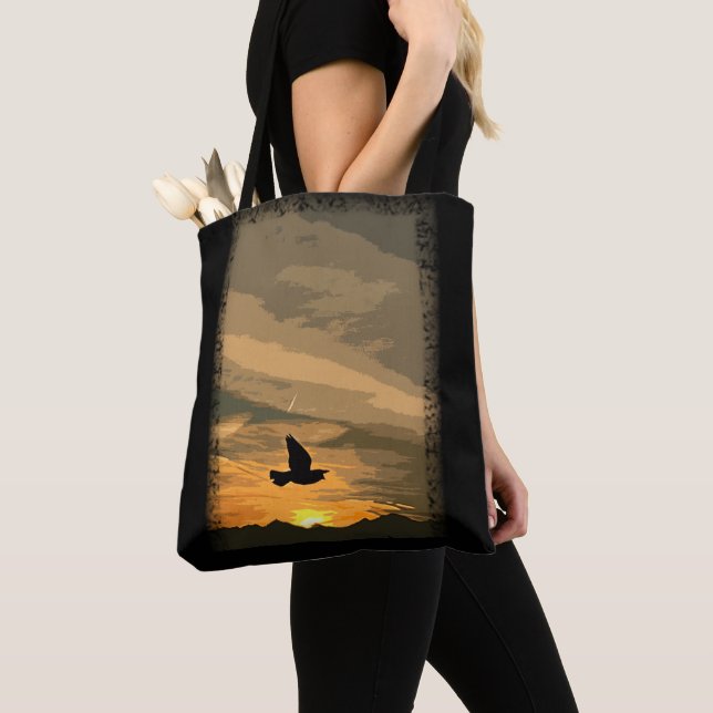 Bei Sonnenaufgang Tasche (Von Nahem)