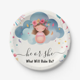 Bei Stash Fun Cloud Family in der spanischen Gende Pappteller