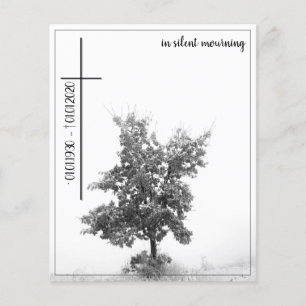 Bei stille Trauer - Baum auf der Wiese 2.0