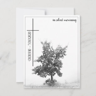 Bei stille Trauer - Baum auf der Wiese 2.0