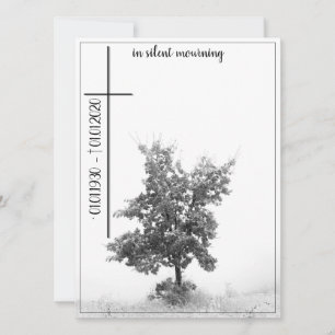 Bei stille Trauer - Baum auf der Wiese 2.0