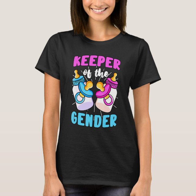 Beibehaltung der Baby-Show zur Geschlechteroffenba T-Shirt (Vorderseite)