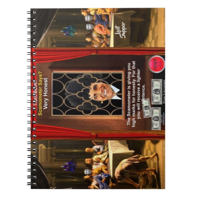 Beichte Notizblock (Vorderseite)