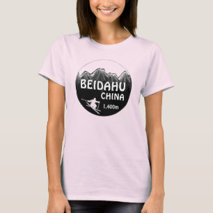 Beidahu China Ladys Skigo-Logo T-Shirt