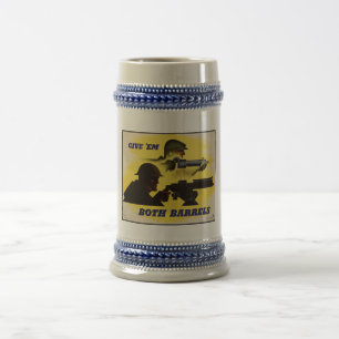 Beide Läufe, Militär & Industrie, Kriegseinsatz Bierglas