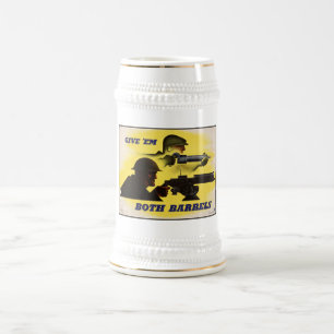 Beide Läufe, Militär & Industrie, Kriegseinsatz Bierglas