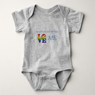 Beide meiner Mamma-Liebe ich - Babyausstattung Baby Strampler