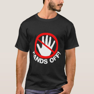 (beide Seiten) Hände aus Protest lustig Vintag T-Shirt