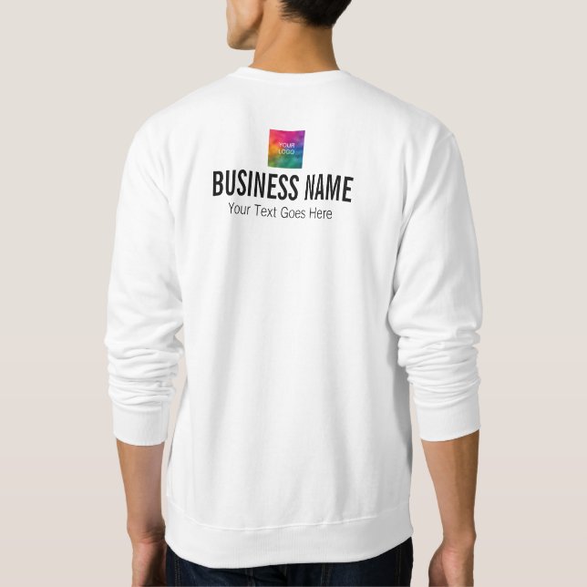 Beide Seiten Print Mens Modern Best Your Logo hier Sweatshirt (Rückseite)