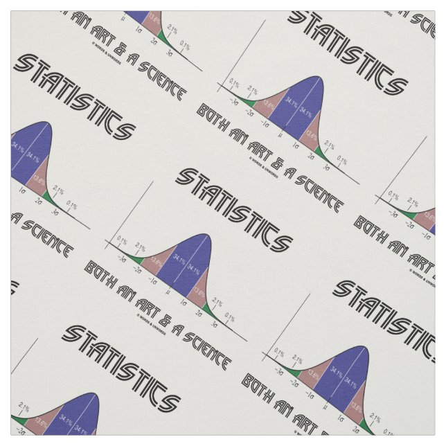 Beide Statistiken Stoff (Muster)