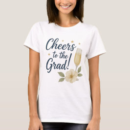 Beifall auf den Grad-Sticker - Abschluss T-Shirt