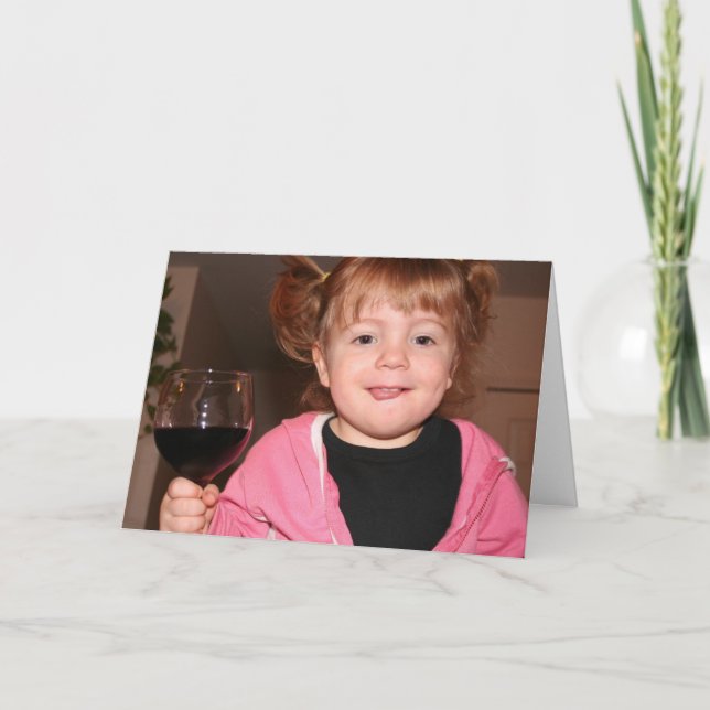 Beifall! Feiertagskarte (Vorderseite)