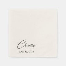 Beifall für das Cocktailpapier "Napkin" von Braut 