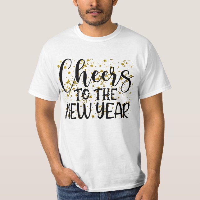 Beifall für das neue Jahr T-Shirt (Vorderseite)