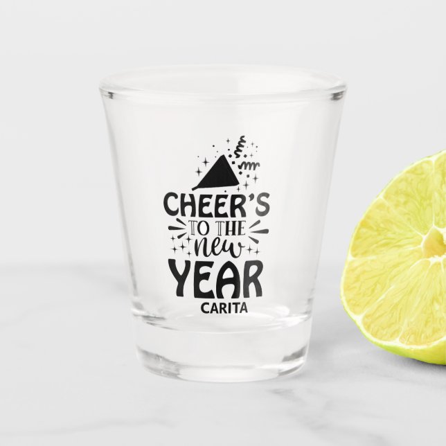 Beifall für das Personalisierte Weihnachtsglas Schnapsglas (Vorderseite)