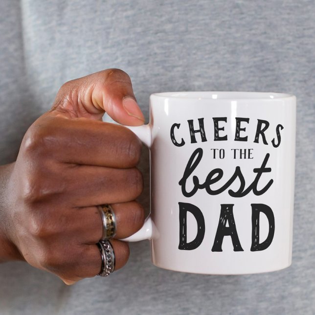 Beifall für den besten Vater Moderne Geschenke für Tasse (Von Creator hochgeladen)