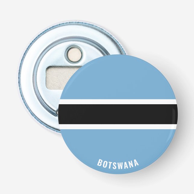 Beifall nach Botswana! Splendid Patriotic Flaschenöffner (Vorderseite)