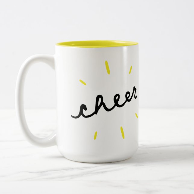 BEIFALL-Tasse Zweifarbige Tasse (Links)
