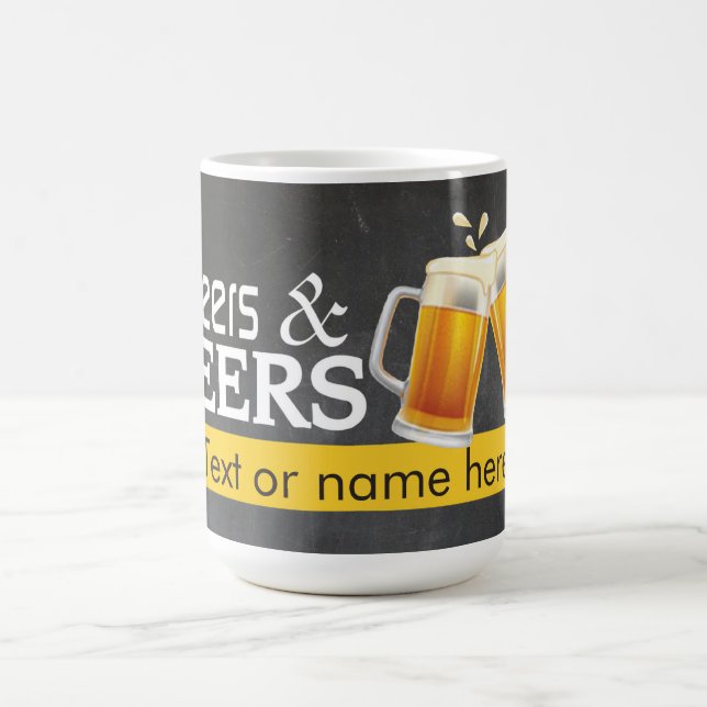 Beifall und Bier-Tafelkaffee-Tasse Kaffeetasse (Mittel)