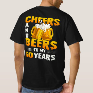 Beifall und Bier zu meinem 60-jährigen 60. Geburt T-Shirt