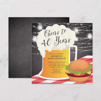 Beifall zu 40 Jahren Einladung zum Geburtstag