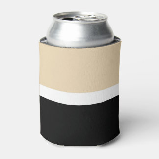 Beige Abstrakte Streifen Dosenkühler