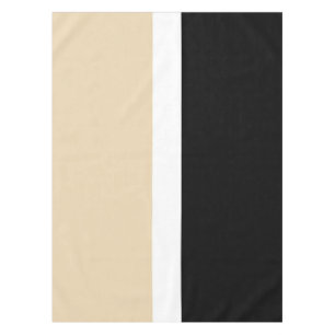 Beige Abstrakte Streifen Tischdecke