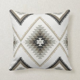 Beige Azteke Kissen
