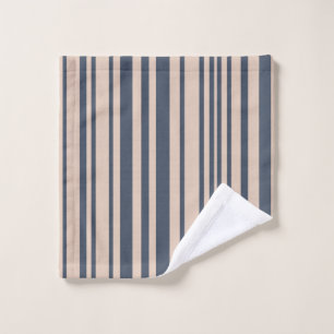 Beige/Bleu Profond Simple Motif élégant