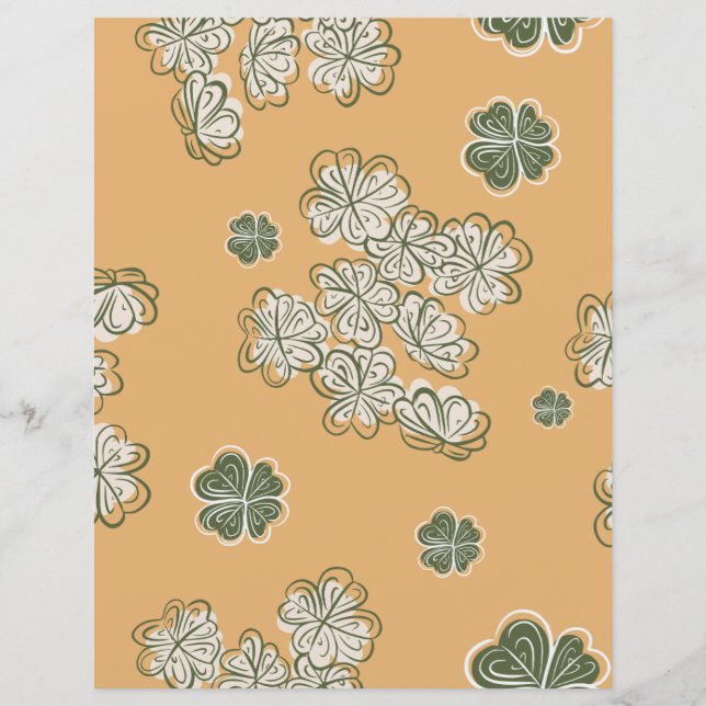 Beige Blumenblätter (Vorderseite)