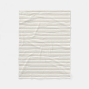 Beige braune Streifen Modernes Template Elegante F Fleecedecke