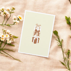 Beige Brown Holiday Geschenkboxen Festival - Marth