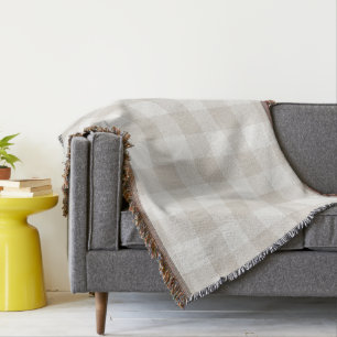 Beige Buffalo Karo Modernes Bauernhaus Decke