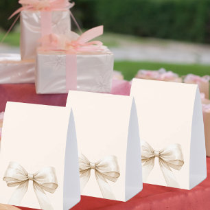 Beige creme elfenbeinbogen DIY schreibe deine eige Tischaufsteller