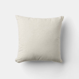 Beige Ecru Solid Kissen