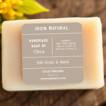 Beige | Étiquettes de produits contenant des ingré