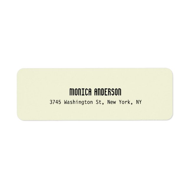 Beige Farbe modern einfache professionelle  (Vorne)