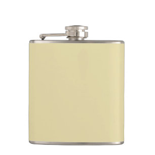 Beige (feste Farbe) Flachmann